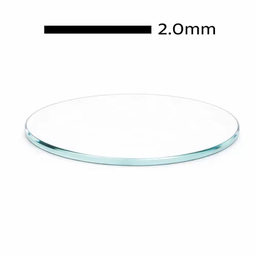 Geam cristal mineral drept 2.00mm