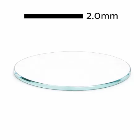 Geam cristal mineral drept 2.00mm